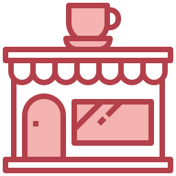 Coffee shop icon