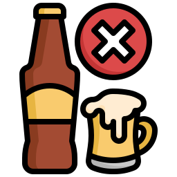 No alcohol icon