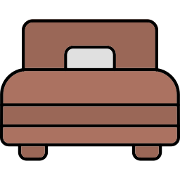 Single bed icon