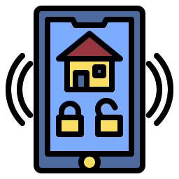 House lock icon