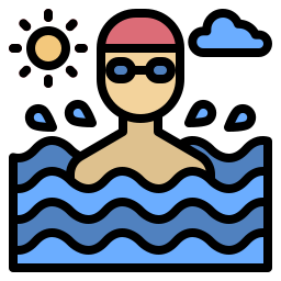 schwimmen icon