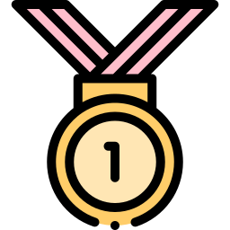 Gold medal icon