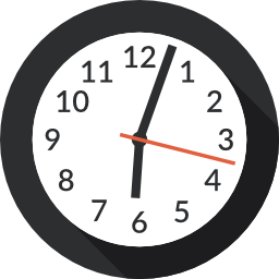 Wall clock icon