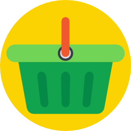 Shopping basket icon