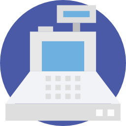 Cash register icon