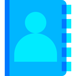 Contact book icon