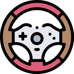 Steering wheel icon