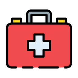 First aid kit icon