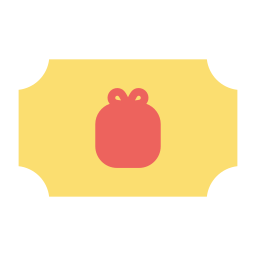 Gift voucher icon