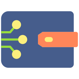 portefeuille numérique Icône