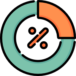 percentuale icona