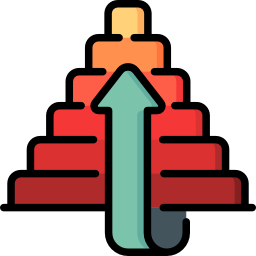 pyramidendiagramm icon