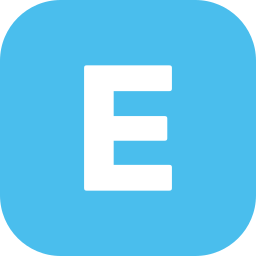 Letter e icon