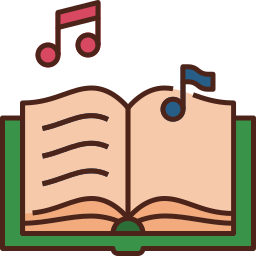 livro de musica Ícone