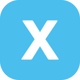 Letter x icon