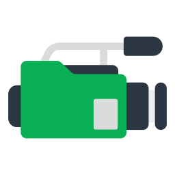 Movie camera icon