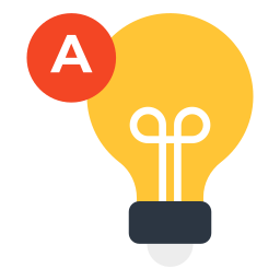 Idea bulb icon