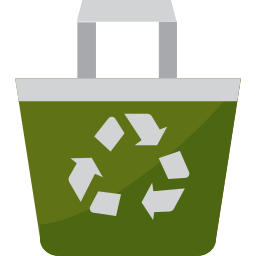 saco de reciclagem Ícone