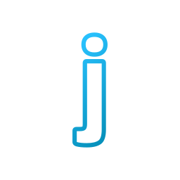 Letter j icon