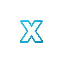 Letter x icon