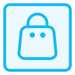 Shopping bag icon