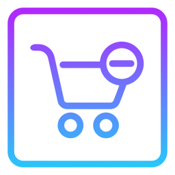 Remove from cart icon