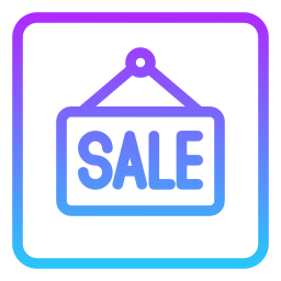 Sale label icon