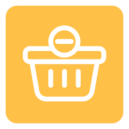 Shopping basket icon