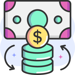 Cash flow icon