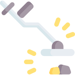 metal detector icona