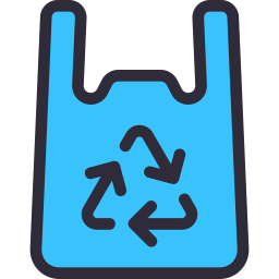 Recycle bag icon