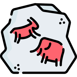 Cave painting icon