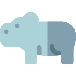 hippopotame Icône