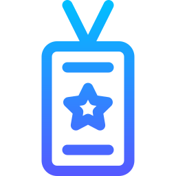 badge de priorité vip Icône