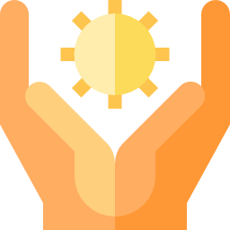 Solar energy icon