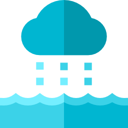 Water cycle icon