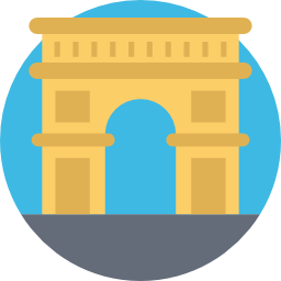 Arc de triomphe icon