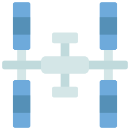 Космическая станция иконка