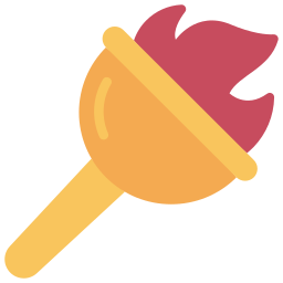 Olympic flame icon