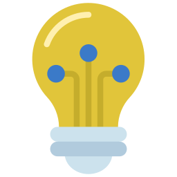 Smart bulb icon