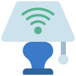 Smart lighting icon