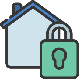 Home security icon