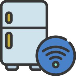 Smart fridge icon