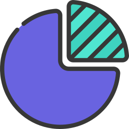 diagramme circulaire Icône