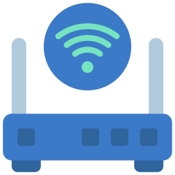 Wireless router icon