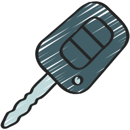 Car key icon