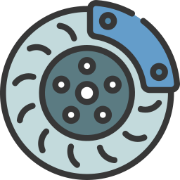 Brake disc icon