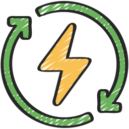 erneuerbare energie icon