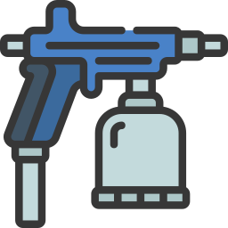 Spray paint gun icon