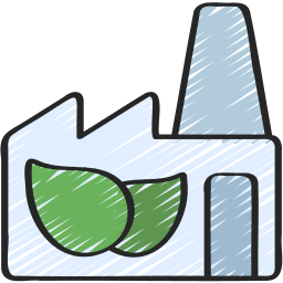 grüne fabrik icon